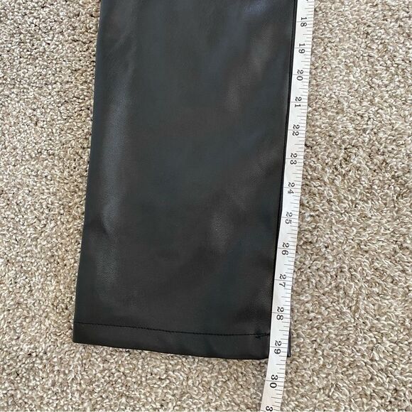 DYNAMITE | Straight Leg Faux Leather Pants - Picture 11 of 11